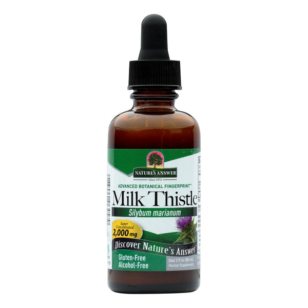 Nature's Answer - Af Milk Thistle - 1 Each - 2 Fluid Ounce