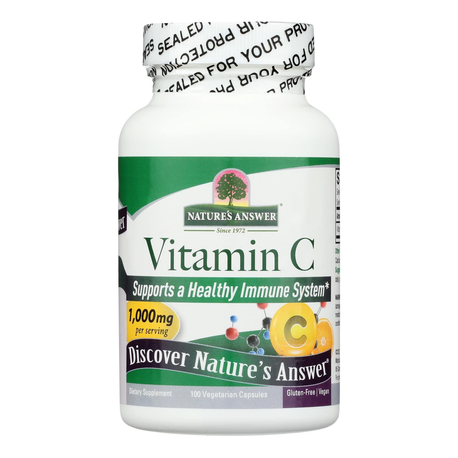 Nature's Answer - Vitamin C 1000 Mg Vc - 1 Each-100 Count