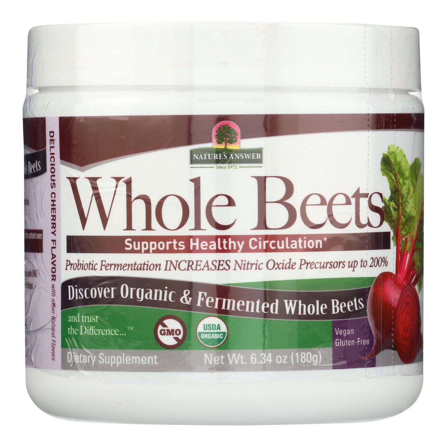 Nature's Answer - Whole Beets Powder Frmntd - 1 Each - 6.34 Ounce