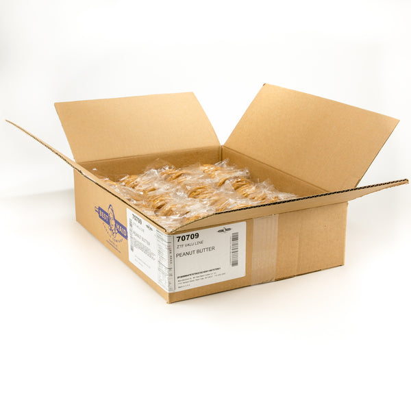 Cookie Thaw And Serve Individually Wrapped Peanut Butter Valu Line 1 Ounce Size - 144 Per Case.