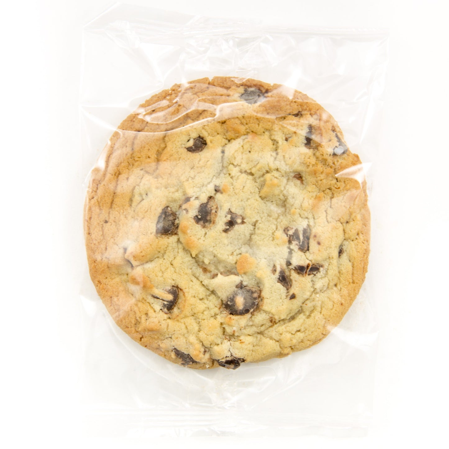 Cookie Thaw And Serve Individually Wrapped Chocolate Chip 2 Ounce Size - 48 Per Case.