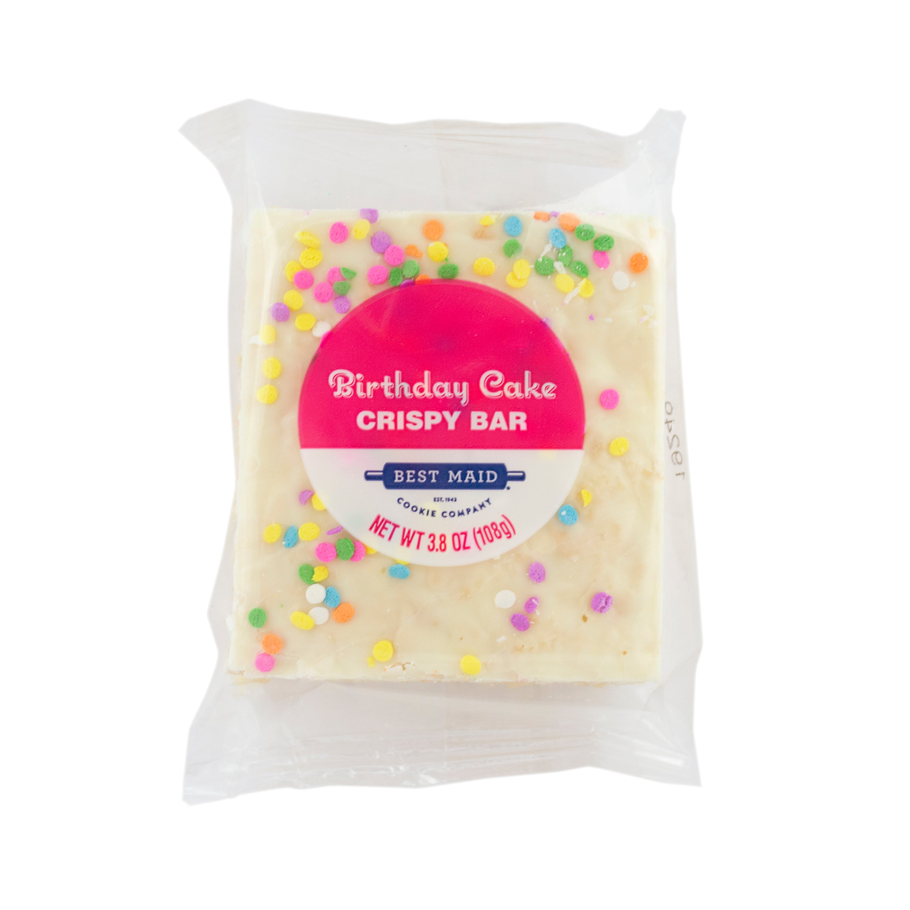 Bar Crispy Birthday Cake Iw3.8 Ounce Size - 24 Per Case.