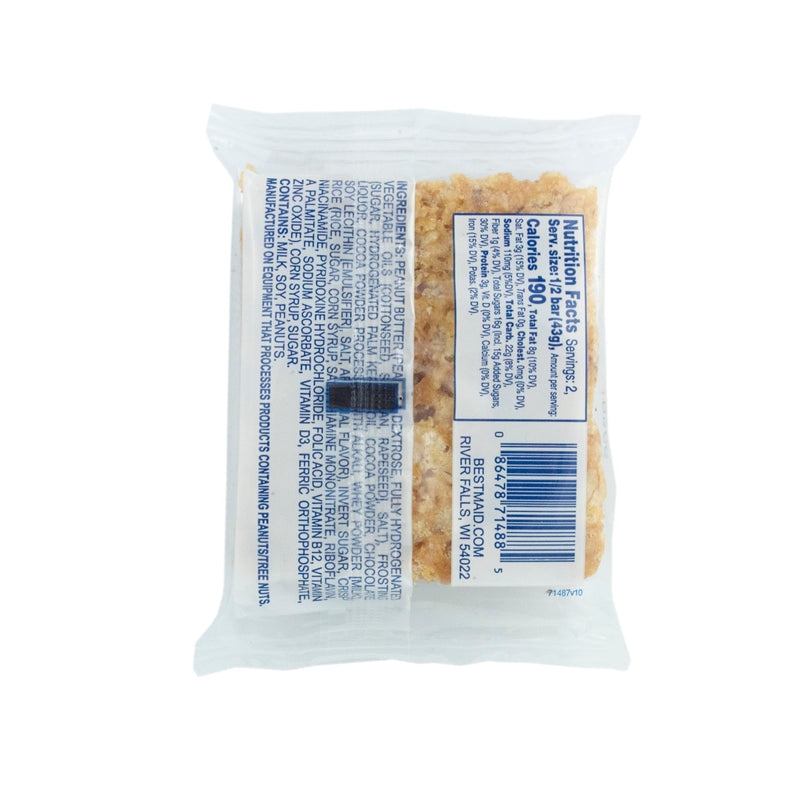 Bar Crispy Individually Wrapped Peanut Butterct 3 Ounce Size - 42 Per Case.