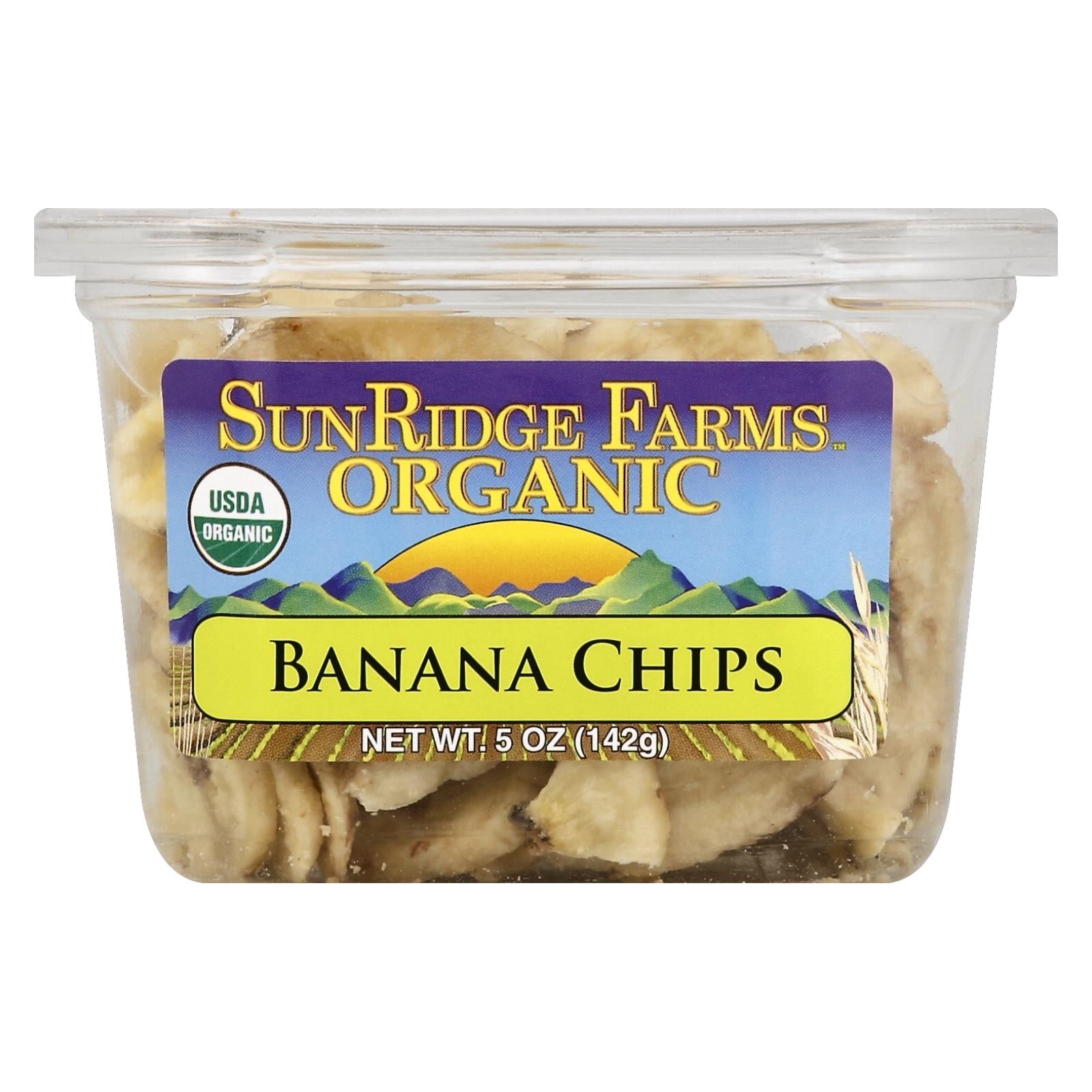 Sunridge Farms - Banana Chips - Case of 12-5 Ounce
