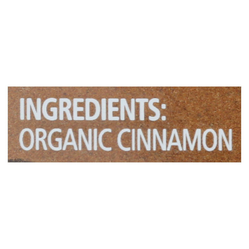 Simply Organic Cinnamon - Case of 6 - 2.45 Ounce.