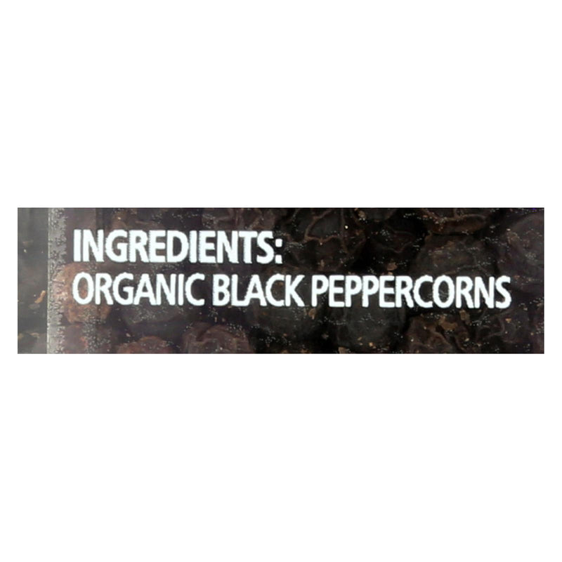 Simply Organic Black Peppercorns - Case of 6 - 2.65 Ounce.