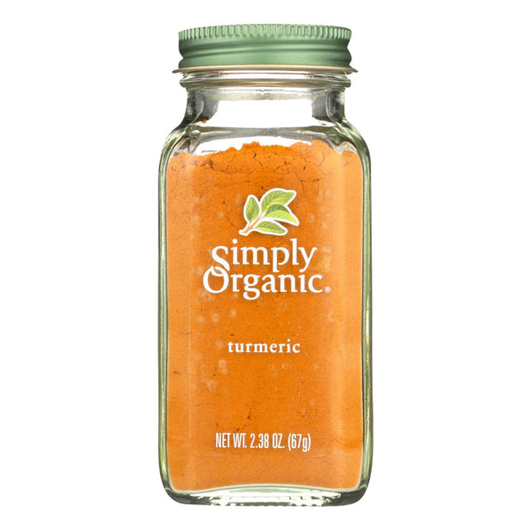 Simply Organic Ground Turmeric Root - Case of 6 - 2.38 Ounce.