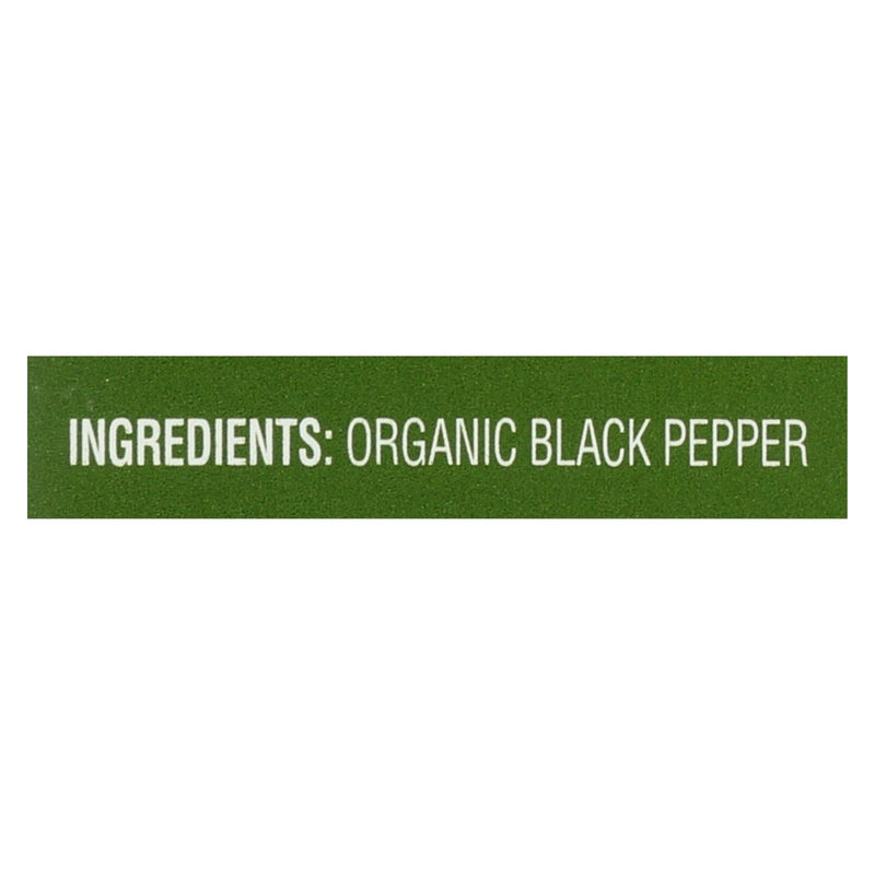 Simply Organic Ground Black Pepper - Case of 6 - 4 Ounce.