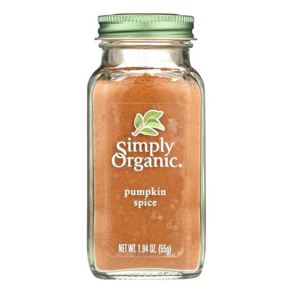 Simply Organic Pumpkin Spice - Case of 6 - 1.94 Ounce.