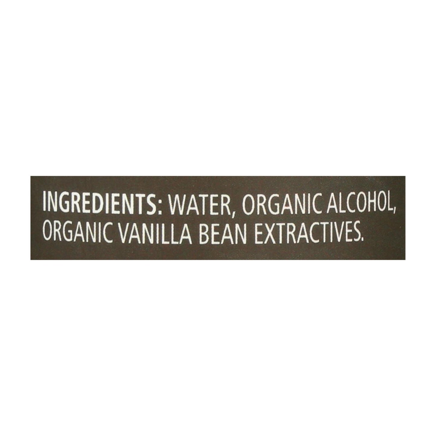 Frontier Herb Vanilla Extract - Organic - 4 Ounce