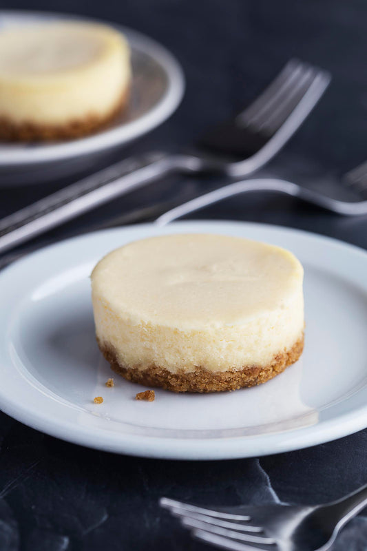 Tennessee Cheesecake Cheesecake Original Petite Cheesecake 96 Each - 1 Per Case.