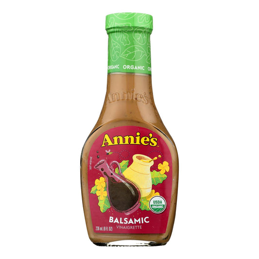 Annie's Naturals Vinaigrette Organic Balsamic - Case of 6 - 8 fl Ounce.