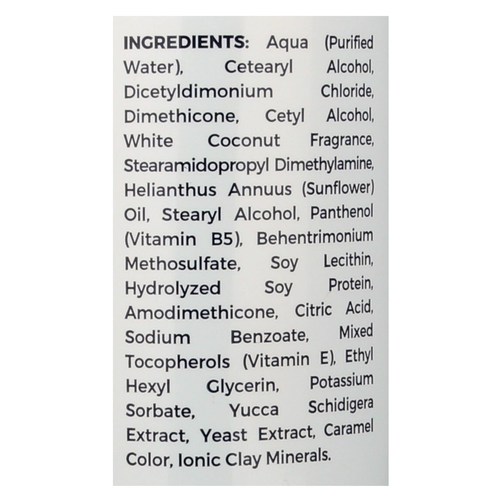 Zion Health Adama Minerals Anti Frizz Conditioner - White Coconut - 16 fl Ounce