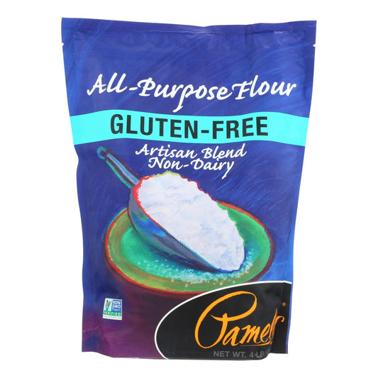 Pamela's Products - All-Purpose Artisan Blend - Flour - Case of 3 - 4 lb.