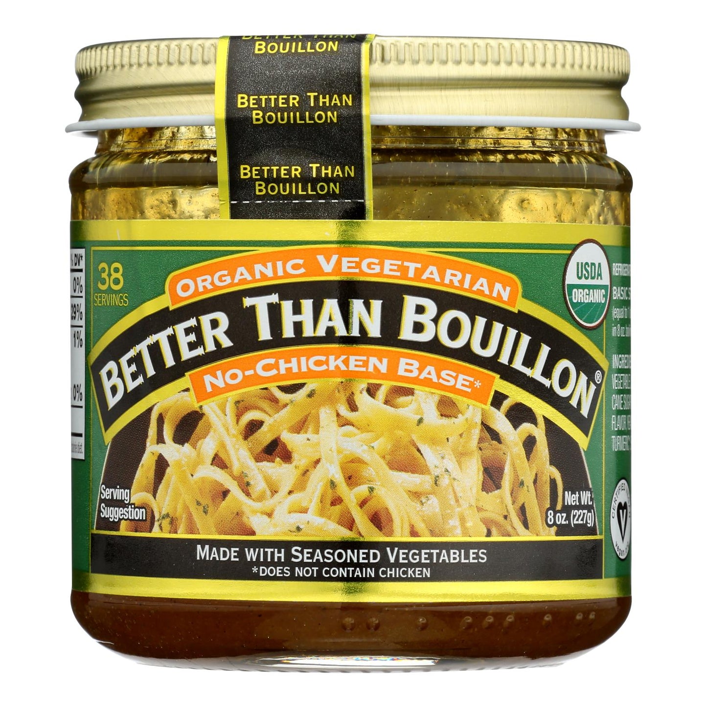 Better Than Bouillon - No Chicken Base - Case of 6 - 8 Ounce