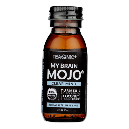 Teaonic - Tea My Brain Mojo - Case of 6 - 2 Fluid Ounce