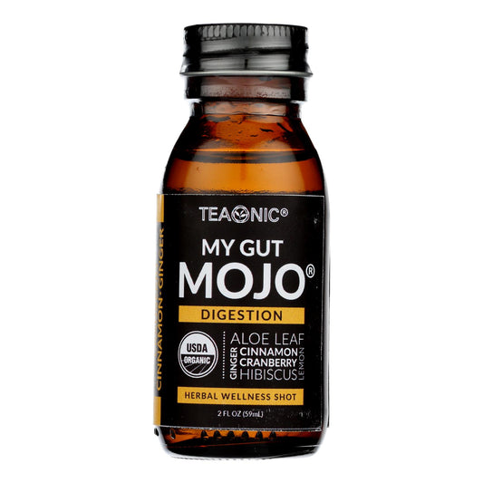 Teaonic - Tea My Gut Mojo - Case of 6 - 2 Fluid Ounce