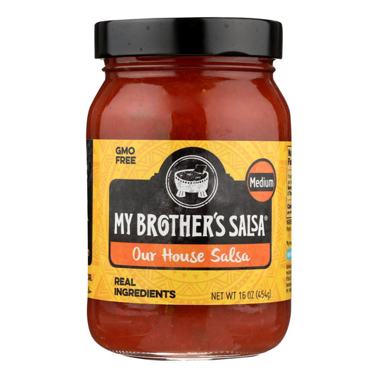 My Brother's Salsa Salsa - House - Medium - Case of 6 - 16 Ounce