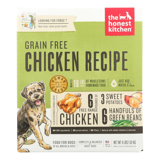 The Honest Kitchen Force - Grain Free Chicken Dog Food - 4 lb.