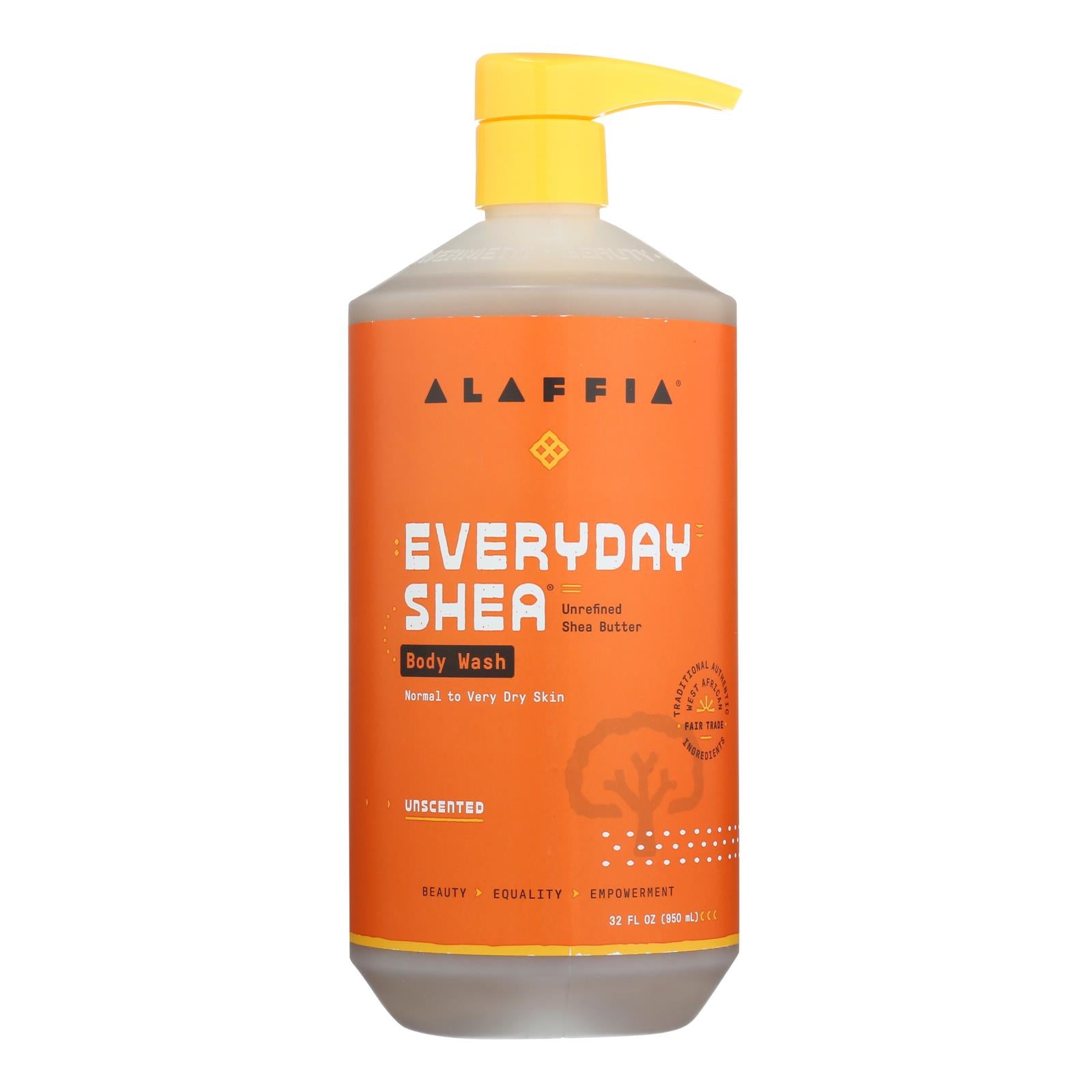 Everyday Shea Unscented Body Wash  - 1 Each - 32 Ounce