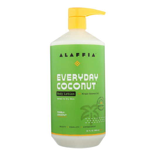 Alaffia - Everyday Lotion - Hydrating Coconut - 32 fl Ounce.