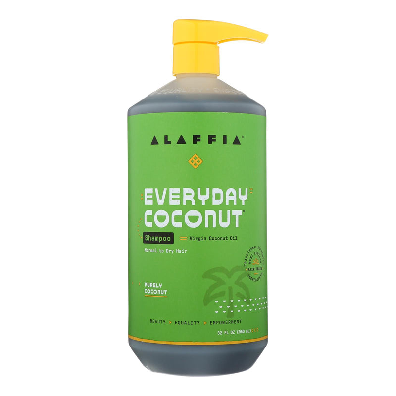 Alaffia - Everyday Shampoo - Coconut and Ginger - 32 fl Ounce.