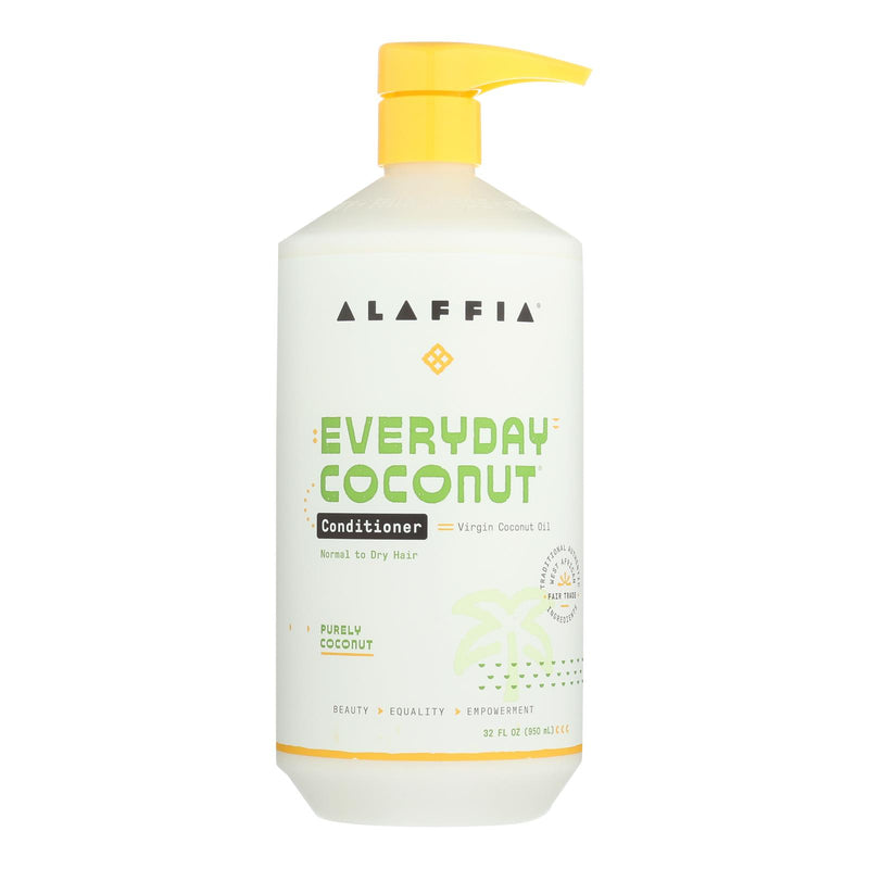 Alaffia - Everyday Conditioner - Coconut and Ginger - 32 fl Ounce.