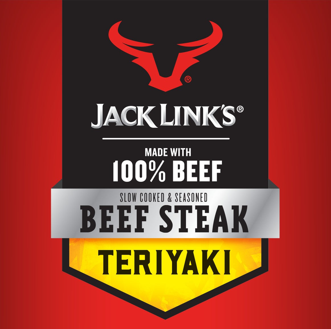 Jack Link's Teriyaki Beef Steaks 1 Ounce Size - 144 Per Case.