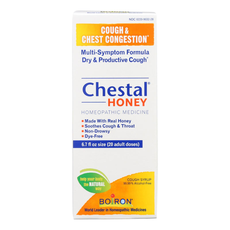 Boiron - Chestal - Cough and Chest Congestion - Honey - Adult - 6.7 Ounce