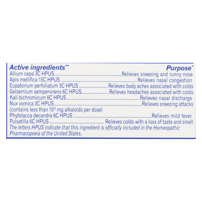 Boiron - Coldcalm - Liquid - 30 Dose - 30 DOSE