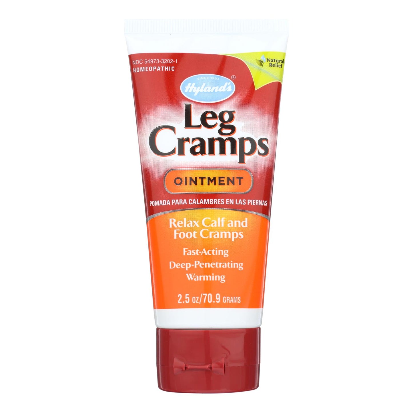 Hylands Homeopathic Leg Cramps - Ointment - 2.5 Ounce