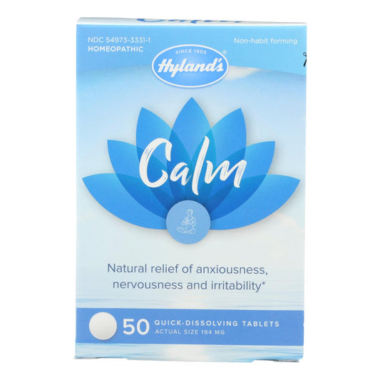 Hylands Homeopathic - Calm Tablets - 1 Each - 50 Tablets