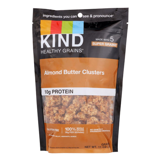 Kind Almond Butter Whole Grain Clusters - Case of 6 - 11 Ounce