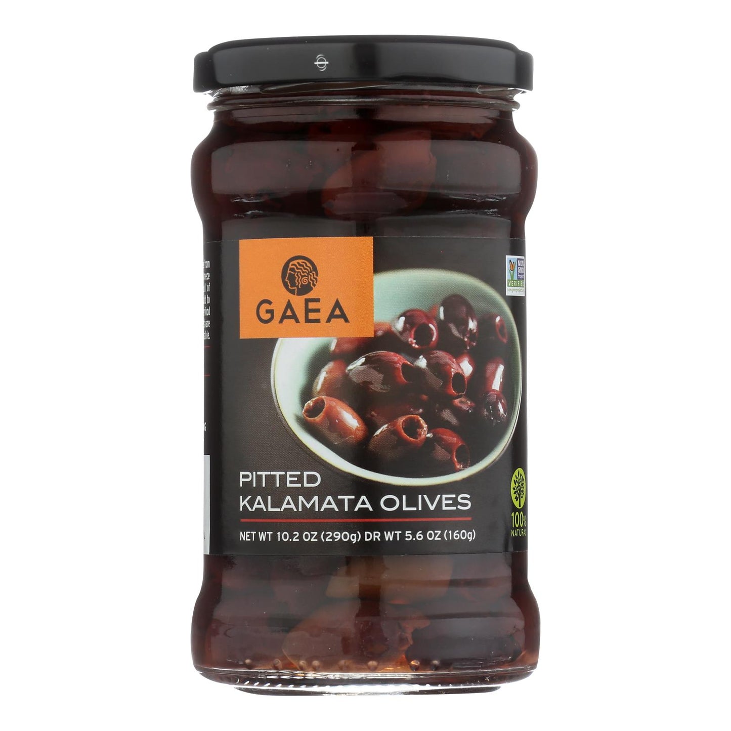 Gaea Olives - Kalamata - Pitted - 5.6 Ounce - case of 8