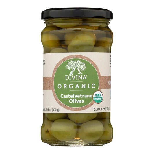 Divina - Olives Castelvetrano - Case of 6 - 6 Ounce