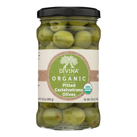 Divina - Olives Pit Cstlvtrno - Case of 6 - 4.9 Ounce