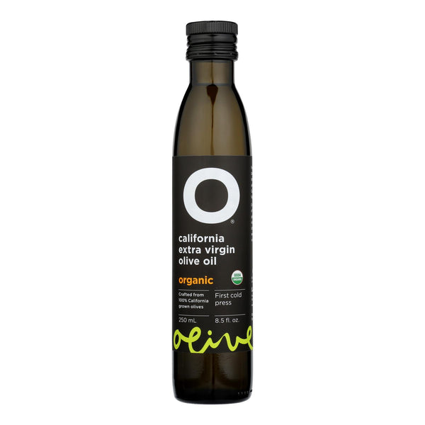 O Olive Oil - 100% Organic Extra Virgin Olive Oil - Case of 6 - 8.5 fl Ounce