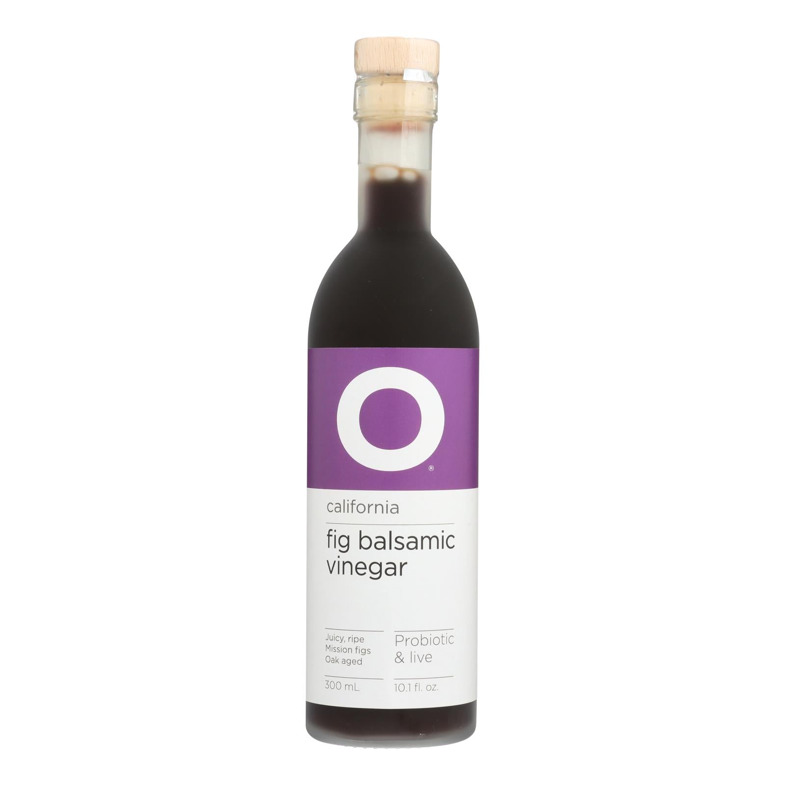 O Olive Oil Fig Balsamic Vinegar - Case of 6 - 10.1 Fluid Ounce