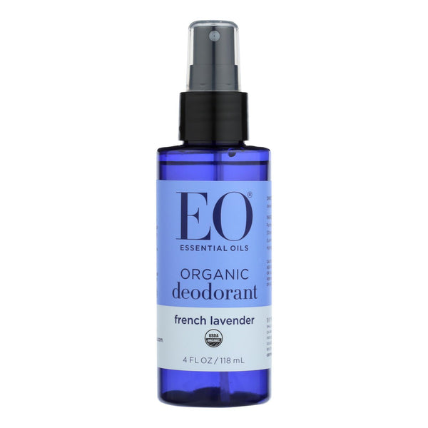 EO Products - Organic Deodorant Spray Lavender - 4 fl Ounce