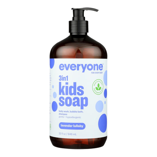 EO Products - Soap - Everyone for Kids - 3-in-1 - Lavender Lullaby Botanical - 32 Ounce - 1 each