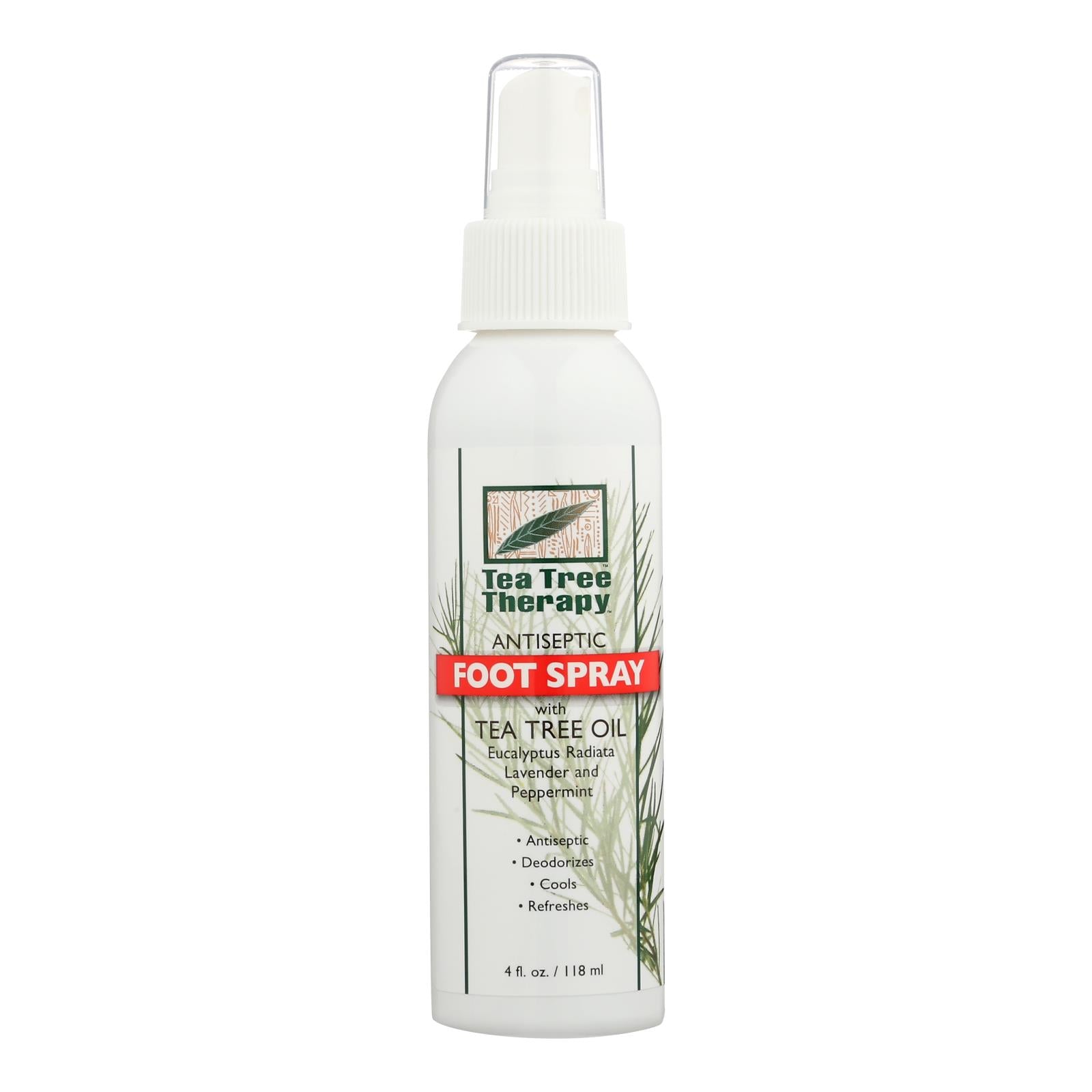 Tea Tree Therapy - Foot Spray Antiseptic - 1 Each - 4 Ounce
