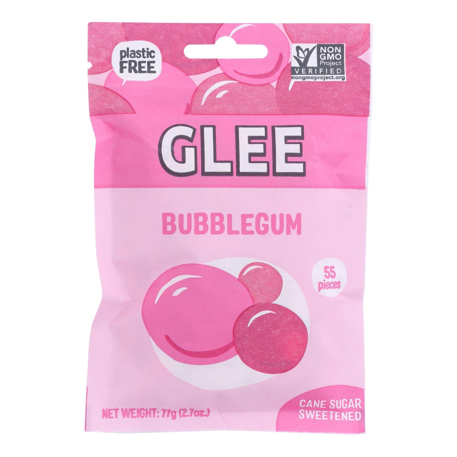 Glee Gum - Chwng Gum Bubbl Gum Pouch - Case of 6-55 Count