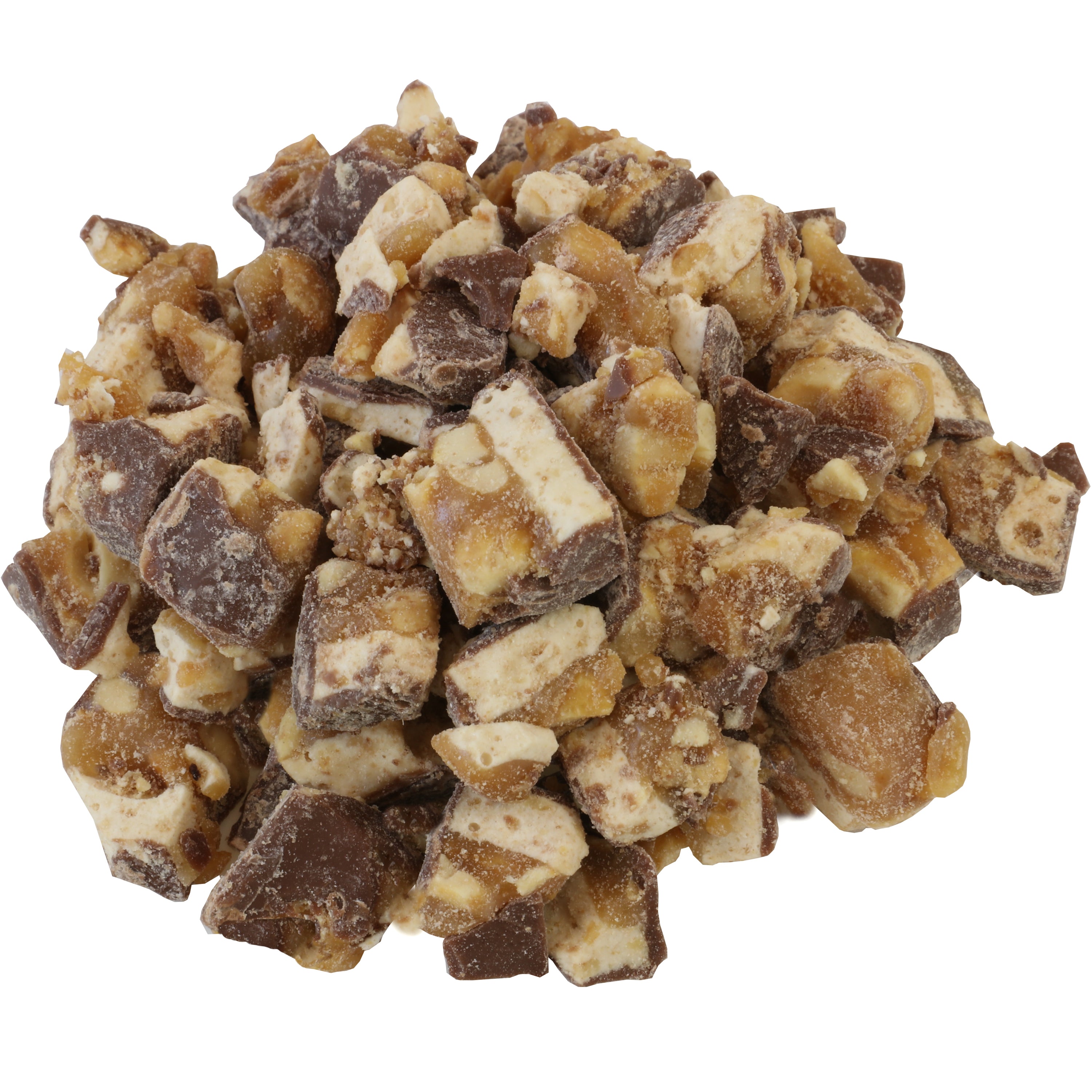 Box Snickers® Candy Bar Chopped 5 Pound Each - 2 Per Case.