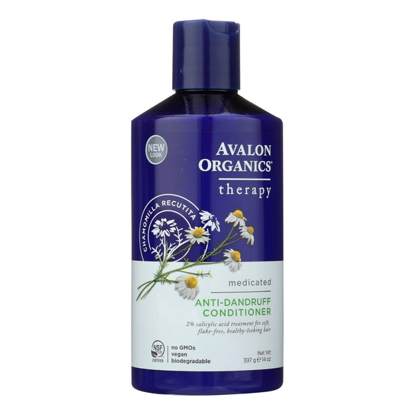 Avalon Active Organics Conditioner - Anti Dandruff - 14 Ounce