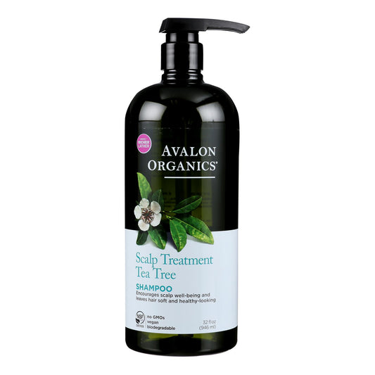 Avalon Shampoo - Organic Tea Tree - 32 Ounce