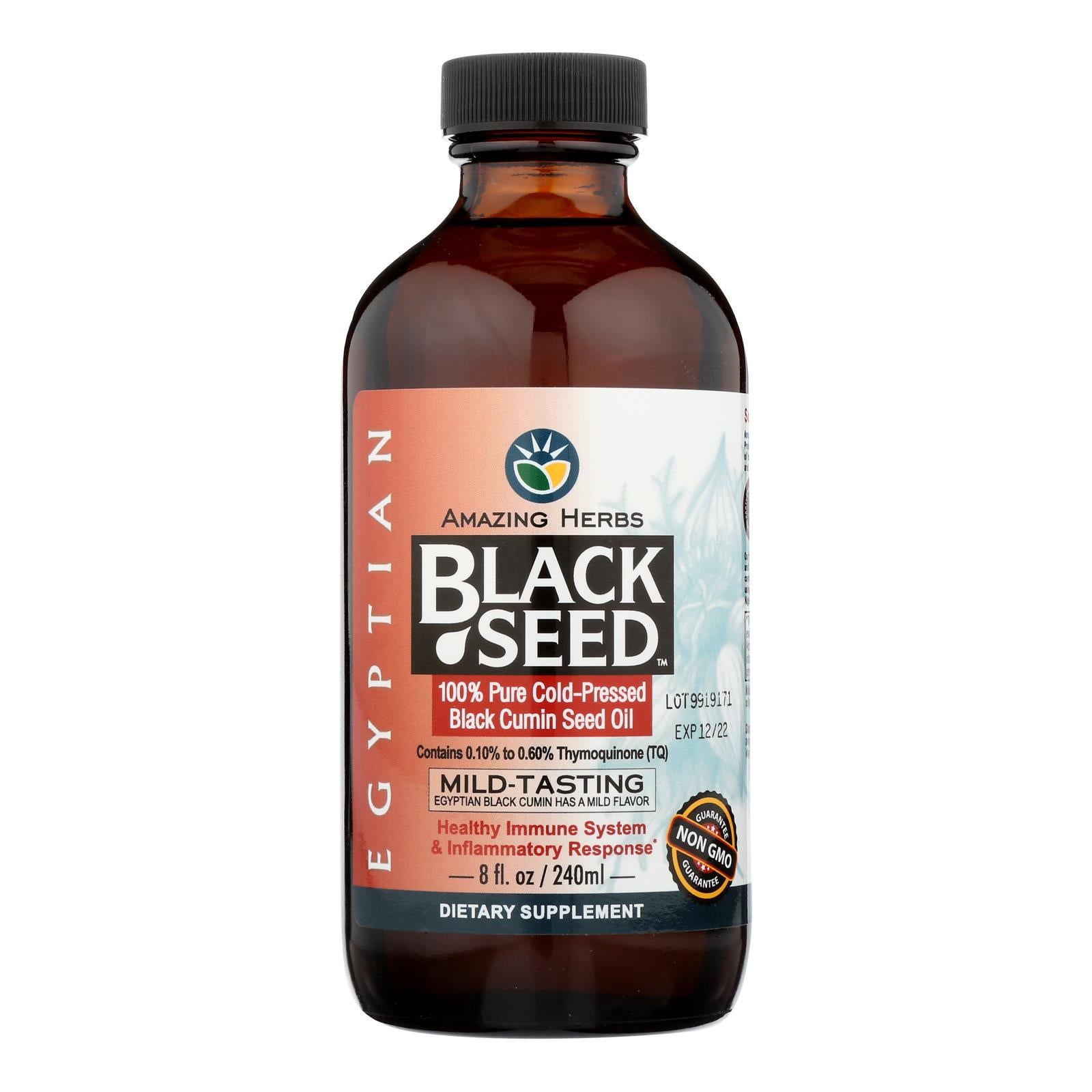 Black Seed - Black Seed Oil Egyptian - 1 Each - 8 Fluid Ounce