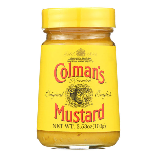 Colman Original English Mustard - Case of 8 - 3.53 Ounce.