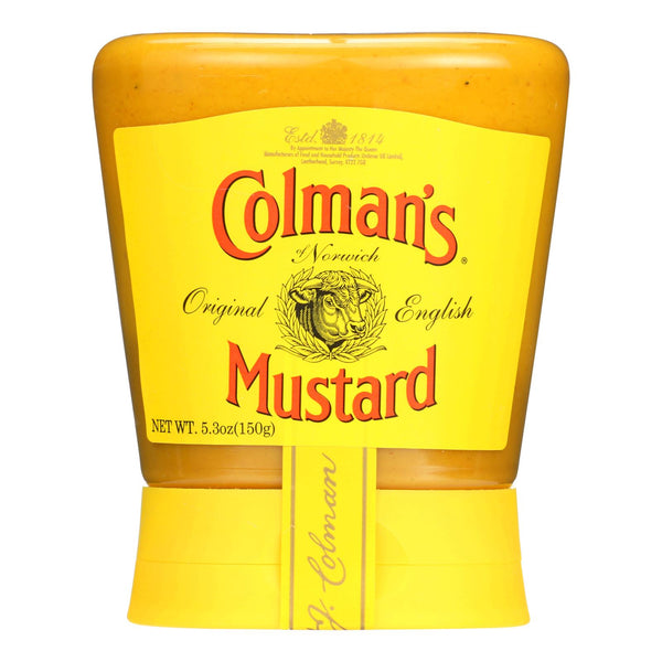 Colman Original English Mustard - Case of 6 - 5.3 Ounce.