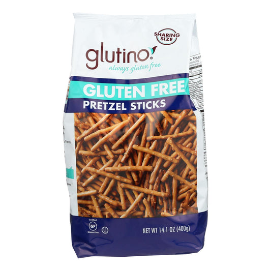 Glutino Pretzels Sticks - Case of 12 - 14.1 Ounce.