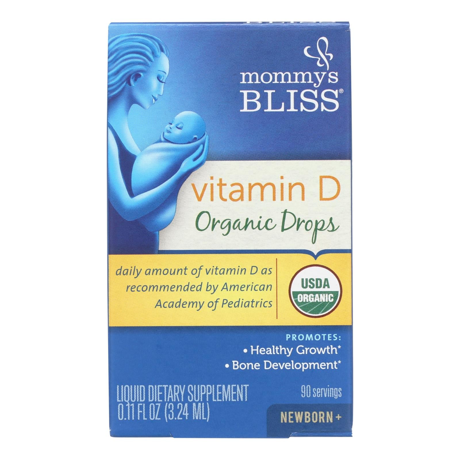 Mommy's Bliss Vitamin D Organic Drops - 1 Each - .11 Fluid Ounce